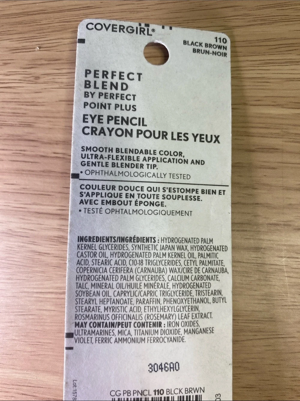 COVERGIRL Dual-Ended Eye Pencil in Black/Brown